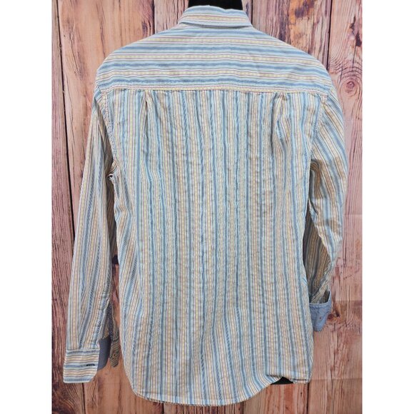 Tommy Bahama Jeans Island Crafted Modern Fit Shirt Large - Picture 2 of 7